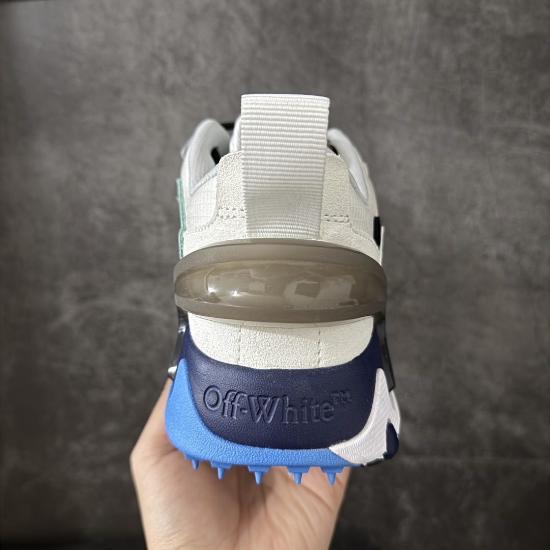 图片[4]-【OK纯原版本】OFF-WHITE OW运动鞋 春夏走秀款球鞋 所有配件均通过定做出产正品裁片 原版比例大箭头定制网眼布双拼牛皮进口机器针车 数控针距精准做工不输大牌里层为高密度透气网眼布/垫脚羊皮私模重工抓地橡胶底 后跟坡度最贴切原版鞋型脱模 厚底约4CM 原盒包装配 TPU大底 尺码：35-46-选品中心