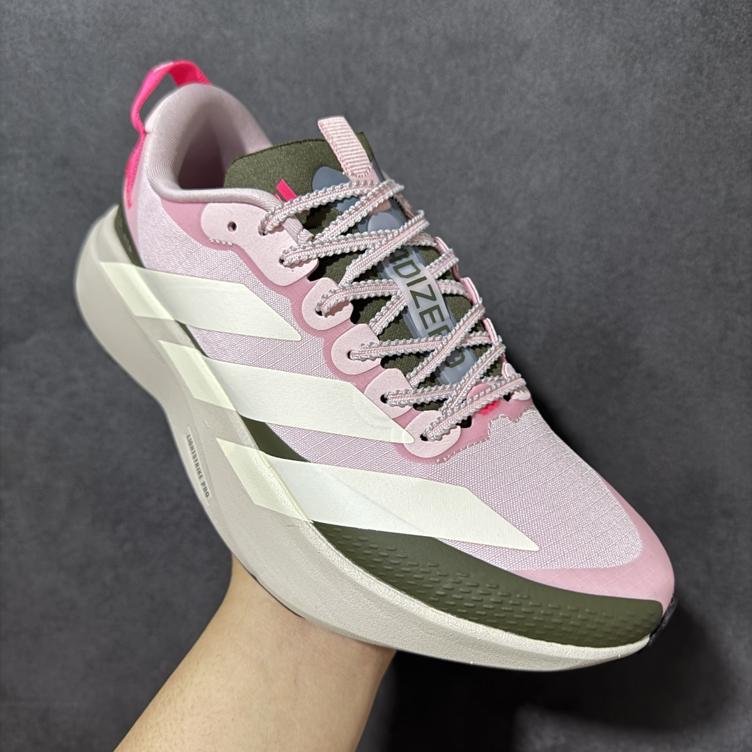 图片[3]-【公司级】AD ADIZERO EVO SL ATR 阿迪超轻透气缓震跑鞋 以令人难以置信的138克重量，刷新了跑鞋轻量化的记录，阿迪在材料科学和工艺技术上的深厚积累。 全新鞋款采用Lightweight Upper材料，让穿着者几乎能够体验到一种\”裸足\”的感觉 货号：KI5180 尺码：36-45带半码-选品中心