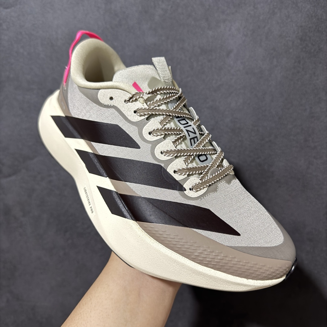 图片[3]-【公司级】AD ADIZERO EVO SL ATR 阿迪超轻透气缓震跑鞋 以令人难以置信的138克重量，刷新了跑鞋轻量化的记录，阿迪在材料科学和工艺技术上的深厚积累。 全新鞋款采用Lightweight Upper材料，让穿着者几乎能够体验到一种\”裸足\”的感觉 货号：KI5181 尺码：36-45带半码-选品中心