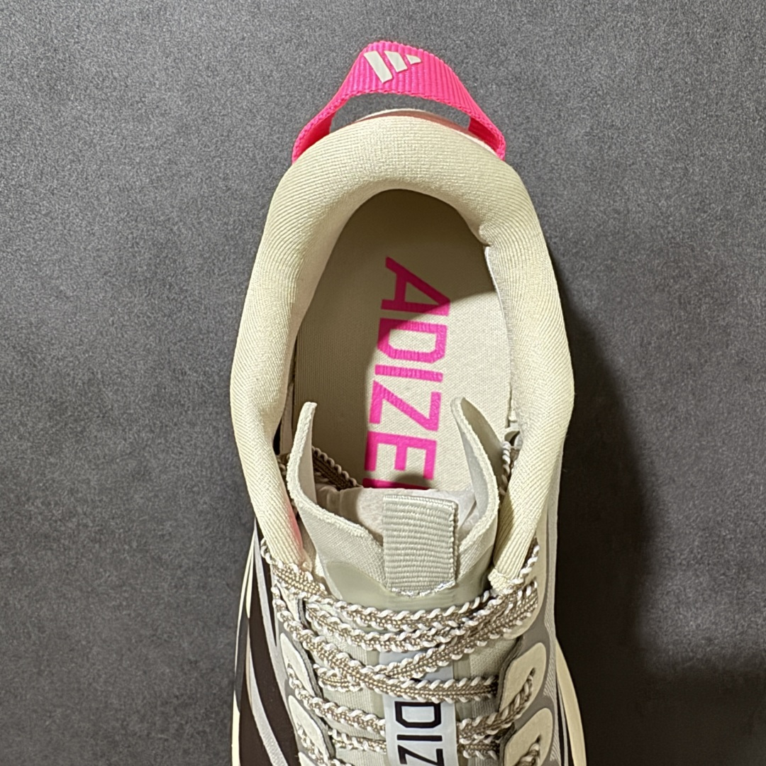 图片[6]-【公司级】AD ADIZERO EVO SL ATR 阿迪超轻透气缓震跑鞋 以令人难以置信的138克重量，刷新了跑鞋轻量化的记录，阿迪在材料科学和工艺技术上的深厚积累。 全新鞋款采用Lightweight Upper材料，让穿着者几乎能够体验到一种\”裸足\”的感觉 货号：KI5181 尺码：36-45带半码-选品中心