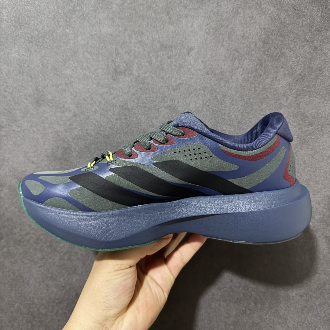 图片[2]-【公司级】AD ADIZERO EVO SL ATR 阿迪超轻透气缓震跑鞋 以令人难以置信的138克重量，刷新了跑鞋轻量化的记录，阿迪在材料科学和工艺技术上的深厚积累。 全新鞋款采用Lightweight Upper材料，让穿着者几乎能够体验到一种\”裸足\”的感觉 货号：KI4765 尺码：36-45带半码-选品中心