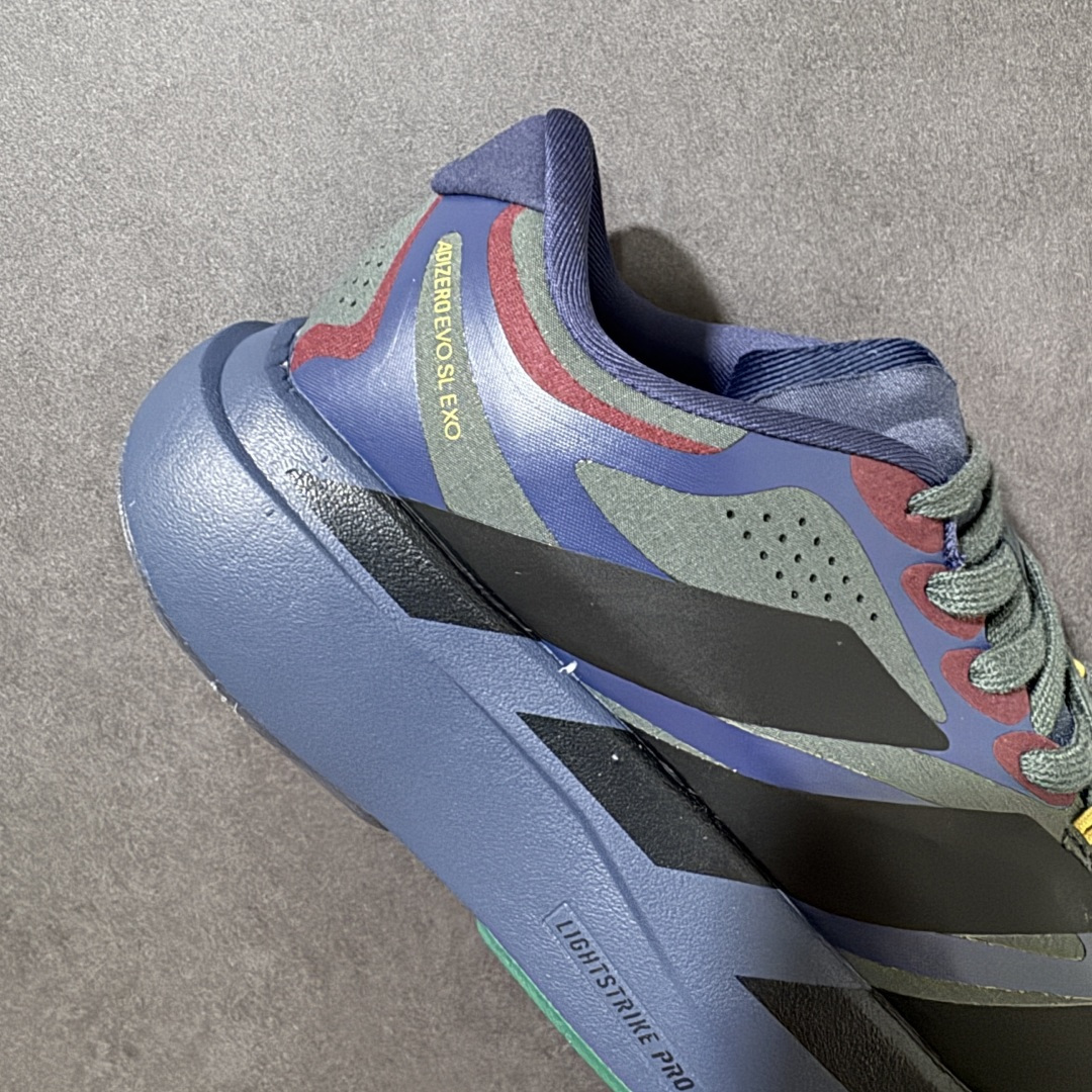 图片[7]-【公司级】AD ADIZERO EVO SL ATR 阿迪超轻透气缓震跑鞋 以令人难以置信的138克重量，刷新了跑鞋轻量化的记录，阿迪在材料科学和工艺技术上的深厚积累。 全新鞋款采用Lightweight Upper材料，让穿着者几乎能够体验到一种\”裸足\”的感觉 货号：KI4765 尺码：36-45带半码-选品中心