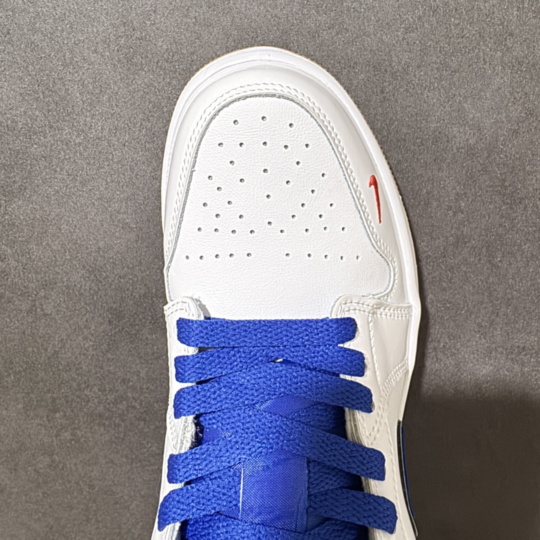 图片[5]-【公司级】Nike Jordan Air Jordan 1 SE 经典舒适 透气支撑 低帮 复古篮球鞋 男女同款 颜色；白蓝 ​货号；IQ0400-100 ​尺码；36-46（带半码）-选品中心