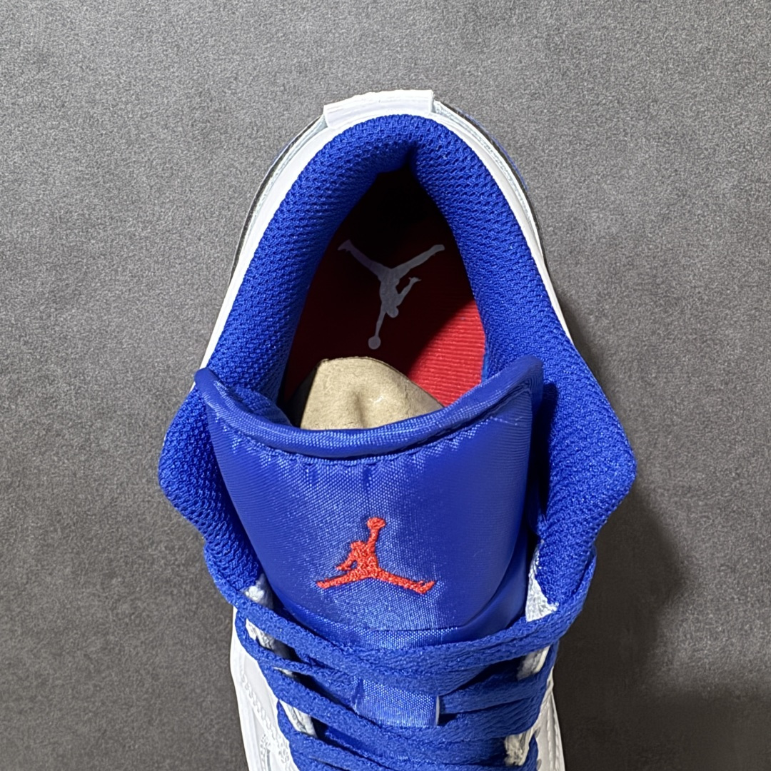 图片[6]-【公司级】Nike Jordan Air Jordan 1 SE 经典舒适 透气支撑 低帮 复古篮球鞋 男女同款 颜色；白蓝 ​货号；IQ0400-100 ​尺码；36-46（带半码）-选品中心