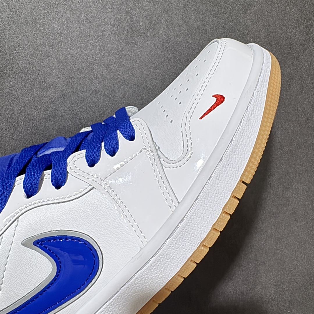 图片[8]-【公司级】Nike Jordan Air Jordan 1 SE 经典舒适 透气支撑 低帮 复古篮球鞋 男女同款 颜色；白蓝 ​货号；IQ0400-100 ​尺码；36-46（带半码）-选品中心