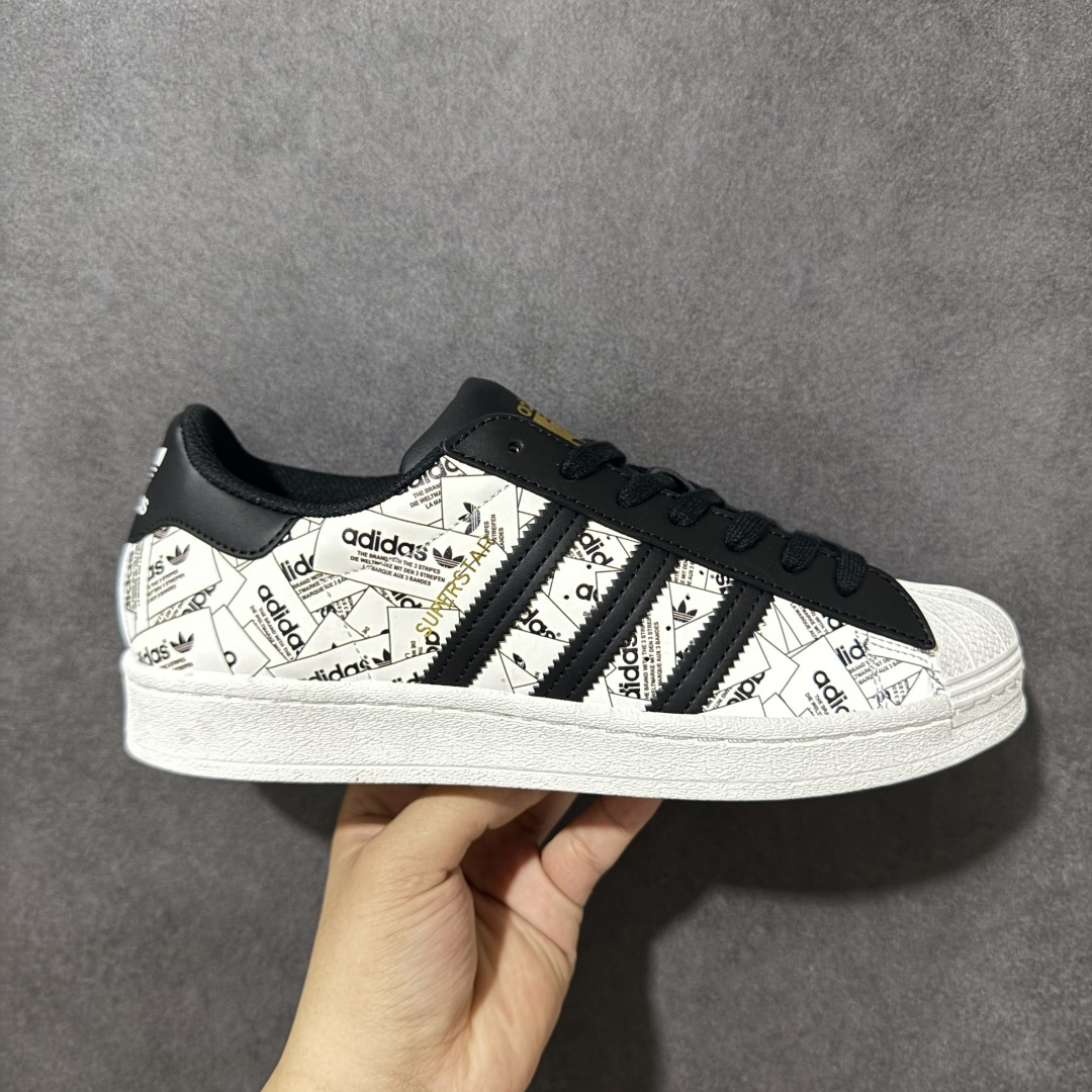 【H11顶级头层版】adidas originals Superstar 2 贝壳头 简约经典 舒适时尚 复古板鞋 男女同款 黑白 货号：FV2819 全新升级版 皮料改进至头层原厂皮 原盒 原底原料 开模打造 原厂织唛鞋标 高精密准度 原楦原纸板开发 匹配原版98%以上 后跟垫棉独家呈现 反口里弧度正确 原厂鞋垫 背胶 后跟电绣针数 与正品一致 原厂皮料 原厂车缝线 质感无敌 皮料切割干净 无任何毛边 清洁度细节完美 进口港宝加持 后跟自然饱满 还原公司包裹性 鞋面采用原装数据贴合技术 全方位贴合包裹脚型 鞋跟部鞋底牵引设计 提供强大的抓地性能 更适应不同实战场地路面 尺码：35.5 36 36.5 37.5 38 38.5 39 40 40.5 41 42 42.5 43 44 45-选品中心