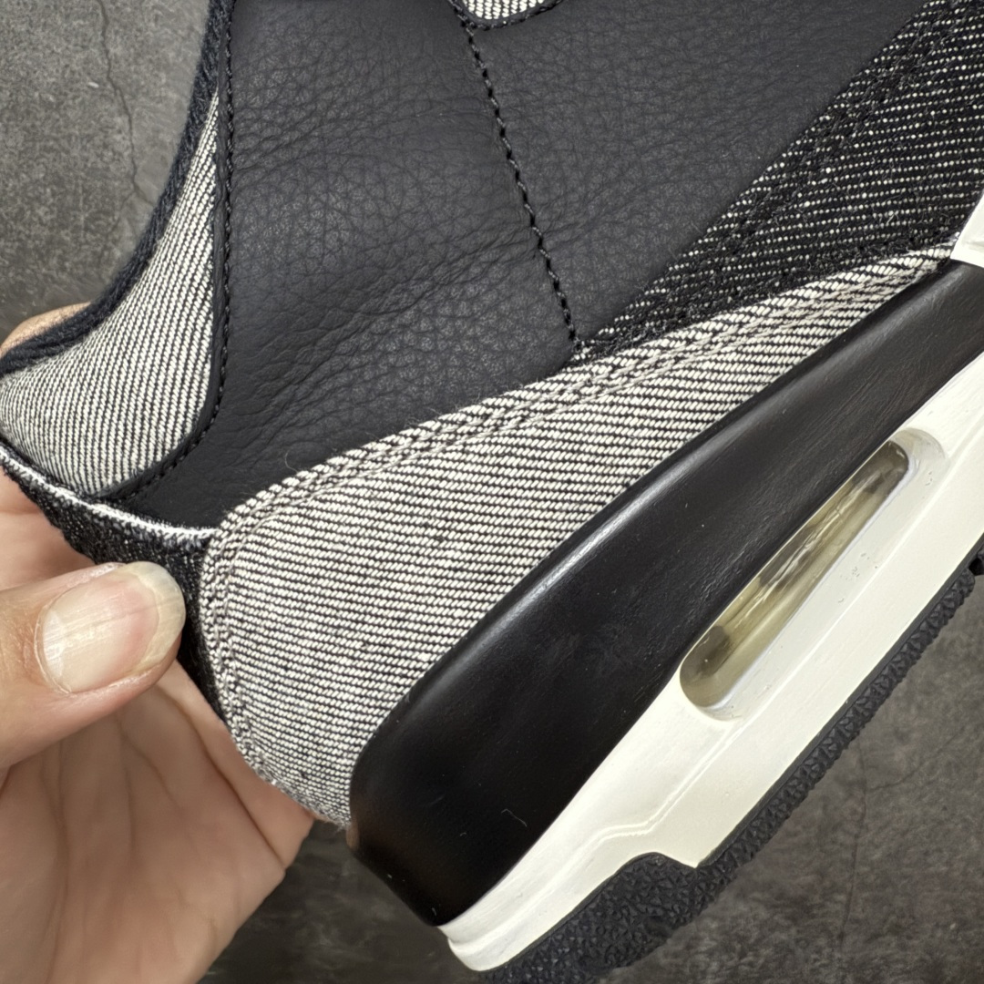 图片[3]-【原厂版】Air Jordan aj3 Retro Levi\’s All-Star 联名系列篮球鞋，李维斯牛仔白蓝 IR0914-400，丹宁牛仔布 + 荔枝纹皮革拼接 原厂皮料 原装细纹磨砂爆裂纹 原楦原纸板开发 确保原汁原味 原厂皮料质感色泽绝无偏差 完美中底拉帮 原厂中底钢印 原档案大底 如假白送 大底纹路 气垫通透度PU的回弹性均百分百还原 原厂电绣鞋舌飞人刺绣针数立体讲究精细欢迎对比正品原鞋 尺码：40-47.5-选品中心