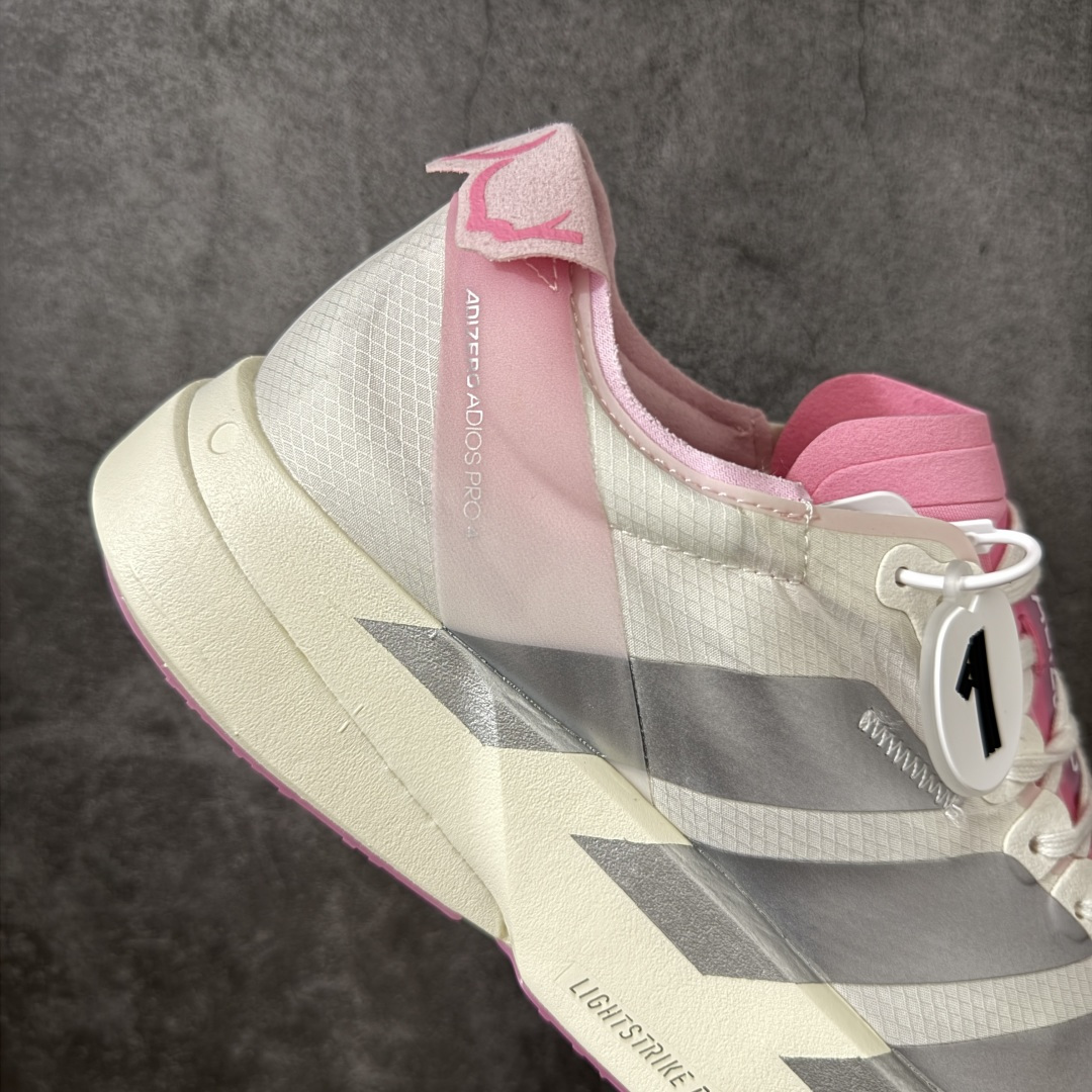 图片[7]-【NO.1纯原】Adidas Adizero Adios Pro 4 M竞训跑步鞋 JQ4445 市场独一档品质 区别所有版本 原鞋购入开发数月 原材料 原档案打造 细节版型一比一 独立双层组合底私模.超软弹发泡超临界底 搭配ENERGYRODS 2.0真碳柱，每一步都动力满满 鞋面用的是Lightlock技术，轻透又贴合，就像给脚定制的一样。 中底是全掌Lightstrike Pro泡棉，软弹感超绝 真正一比一还原真实脚感💪🏻 尺码：36 36.5 37 38 38.5 39 40 40.5 41 42 42.5 43 44 44.5 45 46-选品中心