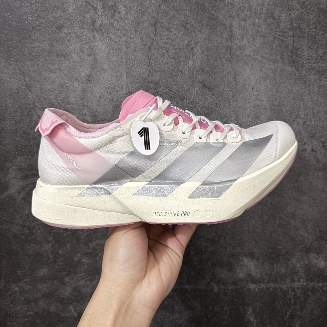 【NO.1纯原】Adidas Adizero Adios Pro 4 M竞训跑步鞋 JQ4445 市场独一档品质 区别所有版本 原鞋购入开发数月 原材料 原档案打造 细节版型一比一 独立双层组合底私模.超软弹发泡超临界底 搭配ENERGYRODS 2.0真碳柱，每一步都动力满满 鞋面用的是Lightlock技术，轻透又贴合，就像给脚定制的一样。 中底是全掌Lightstrike Pro泡棉，软弹感超绝 真正一比一还原真实脚感💪🏻 尺码：36 36.5 37 38 38.5 39 40 40.5 41 42 42.5 43 44 44.5 45 46-选品中心