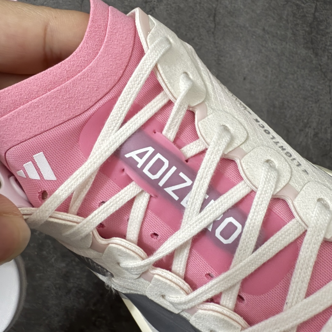 图片[6]-【NO.1纯原】Adidas Adizero Adios Pro 4 M竞训跑步鞋 JQ4445 市场独一档品质 区别所有版本 原鞋购入开发数月 原材料 原档案打造 细节版型一比一 独立双层组合底私模.超软弹发泡超临界底 搭配ENERGYRODS 2.0真碳柱，每一步都动力满满 鞋面用的是Lightlock技术，轻透又贴合，就像给脚定制的一样。 中底是全掌Lightstrike Pro泡棉，软弹感超绝 真正一比一还原真实脚感💪🏻 尺码：36 36.5 37 38 38.5 39 40 40.5 41 42 42.5 43 44 44.5 45 46-选品中心