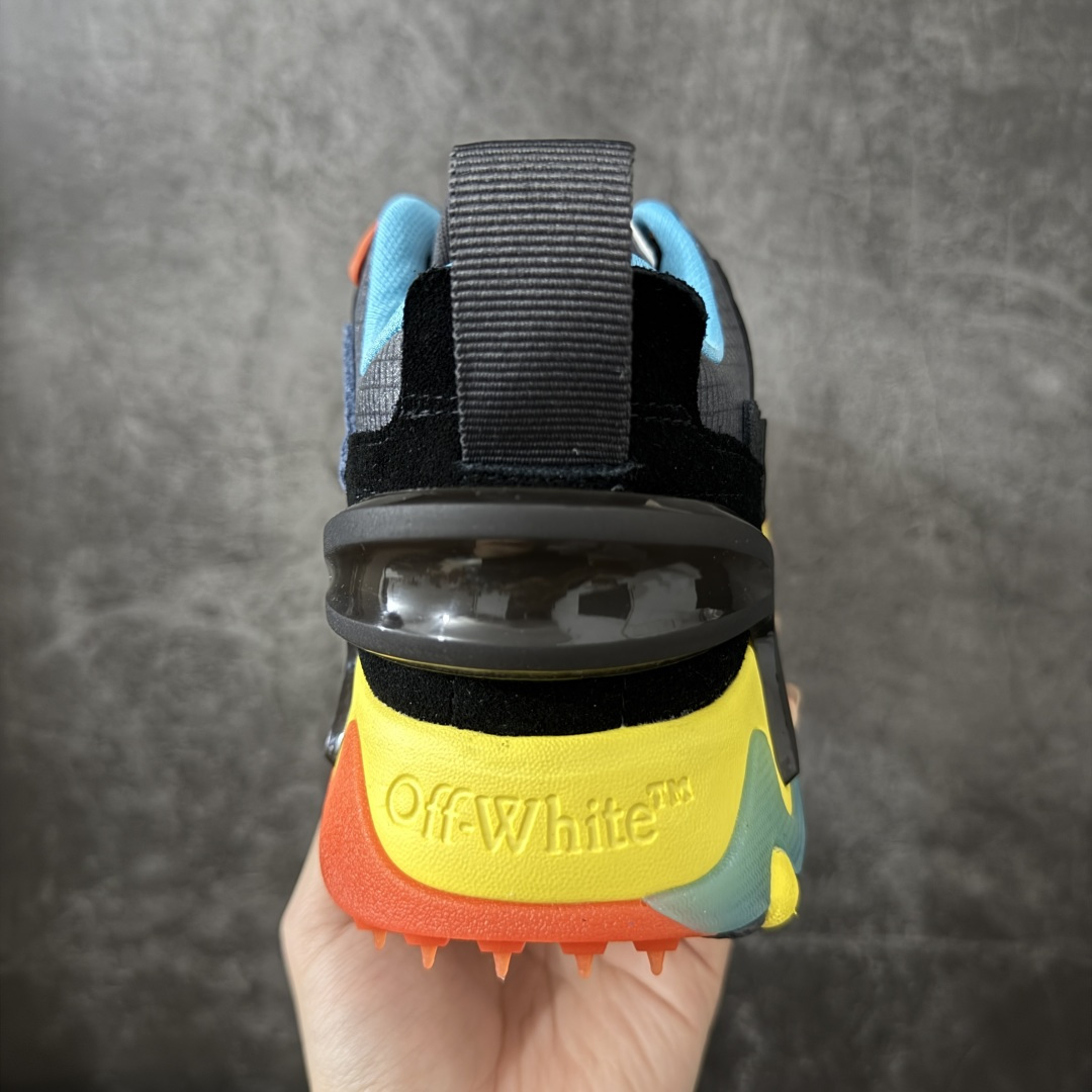 图片[4]-【OK纯原版本】OFF-WHITE OW运动鞋 春夏走秀款球鞋 所有配件均通过定做出产正品裁片 原版比例大箭头定制网眼布双拼牛皮进口机器针车 数控针距精准做工不输大牌里层为高密度透气网眼布/垫脚羊皮私模重工抓地橡胶底 后跟坡度最贴切原版鞋型脱模 厚底约4CM 原盒包装配 TPU大底 尺码：35-46-选品中心