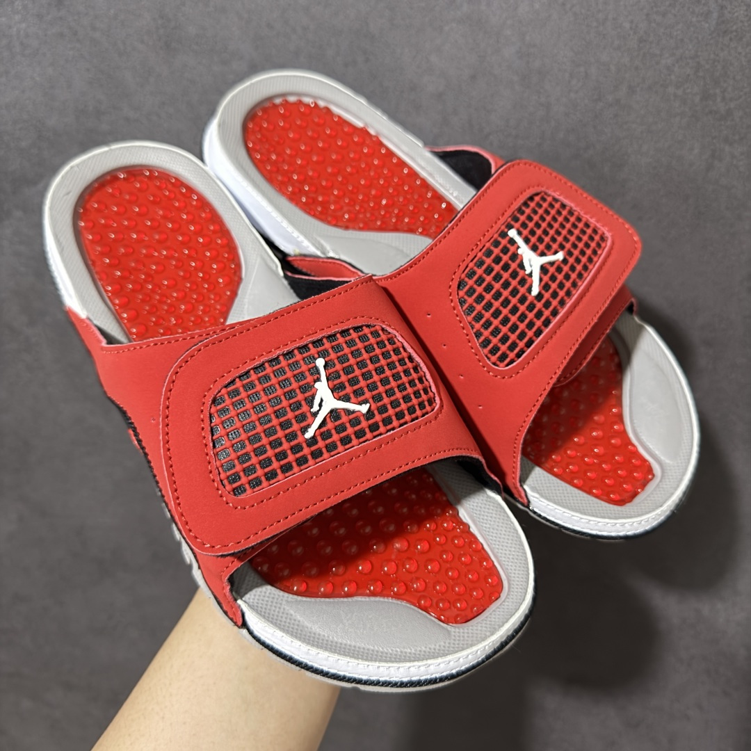 图片[3]-【公司级】Air Jordan 12 Hydro Retro Slides 系列运动拖鞋 经典的配色装扮 加上可调节的搭带 TPR 按摩内底和 Phylon 缓震鞋底 以高规格的配置带来非凡舒适的穿着体验 作为AJ的铁杆粉丝 这份夏日精品想必无法忽视 货号：532225-104 尺码：36-47.5-选品中心
