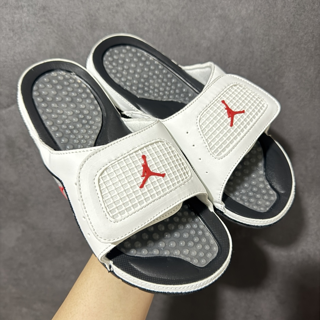 图片[8]-【公司级】Air Jordan 12 Hydro Retro Slides 系列运动拖鞋 经典的配色装扮 加上可调节的搭带 TPR 按摩内底和 Phylon 缓震鞋底 以高规格的配置带来非凡舒适的穿着体验 作为AJ的铁杆粉丝 这份夏日精品想必无法忽视 货号：532225-104 尺码：36-47.5-选品中心
