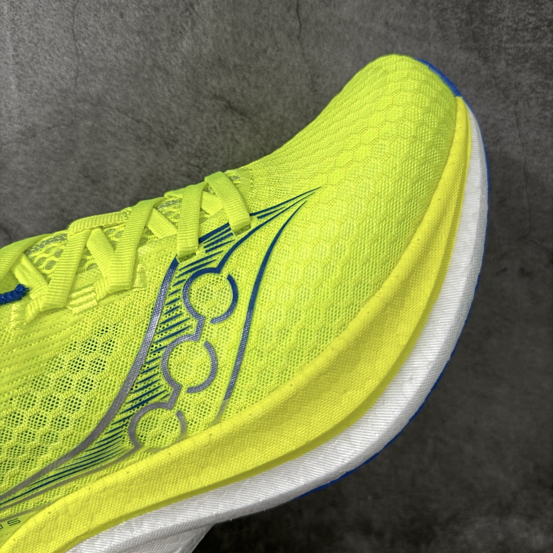 图片[6]-【GX纯原版】Saucony ENDORPHIN SPEED 啡速 5 尼龙板 HTC CHINA 百搭舒适 低帮 PWRRUNC 中底 马拉松训练竞速跑步鞋 男女同款 注意区分市场公司级 品质细节有明显区别 1：1碳板 秒杀市面错误贴合碳板回 1：1私模 正确巴斯夫爆米花 秒杀市面错误版 索康尼推出的跑鞋是一款外观激进但脚感舒适的跑鞋 采用了全新的中底设计和鞋面工程 保留了软弹脚感和稳定支撑 适合进阶跑者和喜欢软弹脚感的跑者选择 尺码：36-45带半码-选品中心