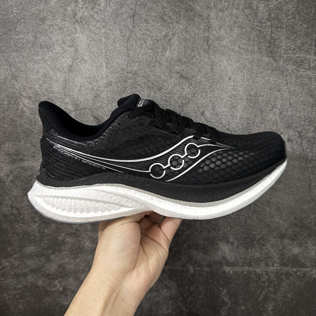 【GX纯原版】Saucony ENDORPHIN SPEED 啡速 5 尼龙板 HTC CHINA 百搭舒适 低帮 PWRRUNC 中底 马拉松训练竞速跑步鞋 男女同款 注意区分市场公司级 品质细节有明显区别 1：1碳板 秒杀市面错误贴合碳板回 1：1私模 正确巴斯夫爆米花 秒杀市面错误版 索康尼推出的跑鞋是一款外观激进但脚感舒适的跑鞋 采用了全新的中底设计和鞋面工程 保留了软弹脚感和稳定支撑 适合进阶跑者和喜欢软弹脚感的跑者选择 尺码：36-45带半码-选品中心