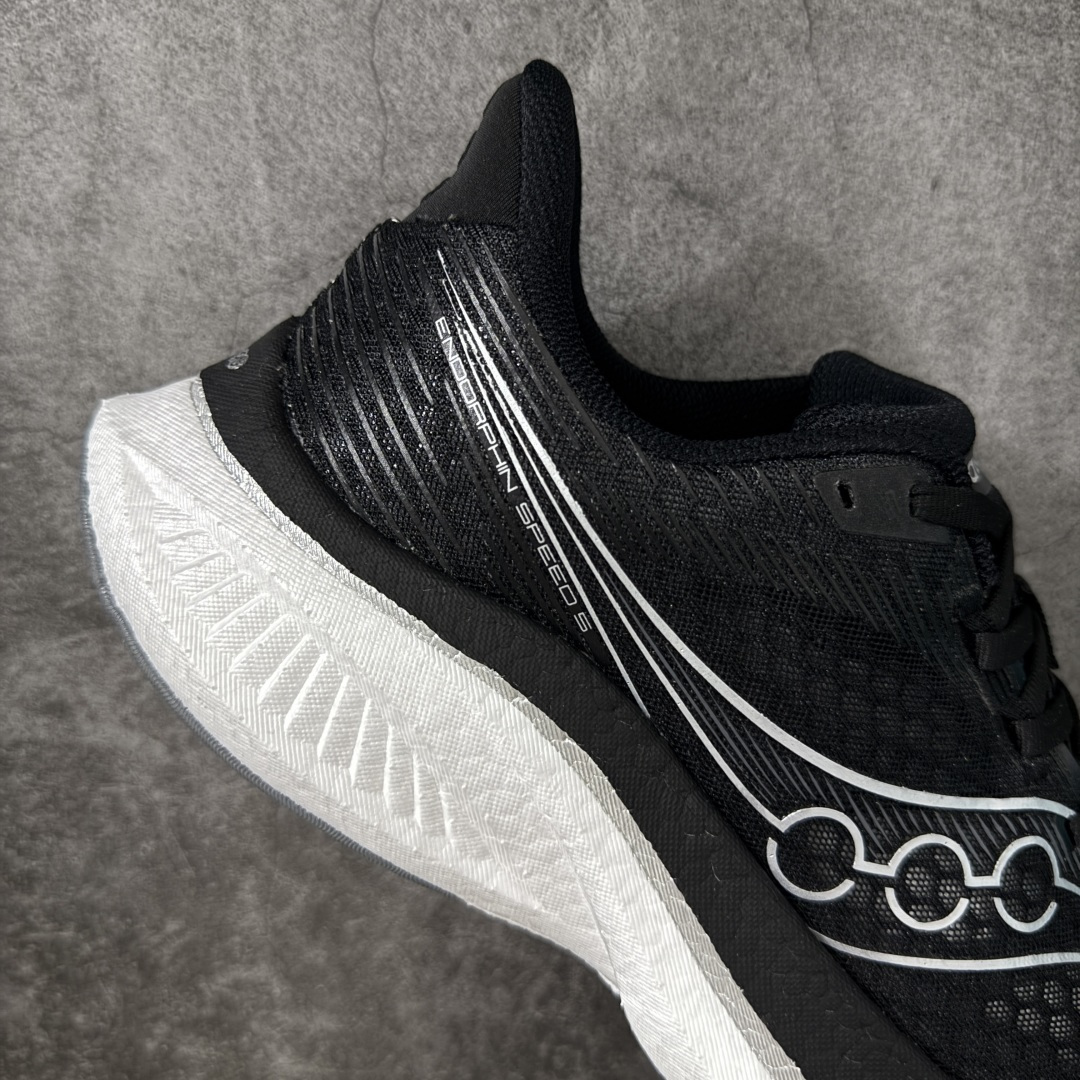 图片[7]-【GX纯原版】Saucony ENDORPHIN SPEED 啡速 5 尼龙板 HTC CHINA 百搭舒适 低帮 PWRRUNC 中底 马拉松训练竞速跑步鞋 男女同款 注意区分市场公司级 品质细节有明显区别 1：1碳板 秒杀市面错误贴合碳板回 1：1私模 正确巴斯夫爆米花 秒杀市面错误版 索康尼推出的跑鞋是一款外观激进但脚感舒适的跑鞋 采用了全新的中底设计和鞋面工程 保留了软弹脚感和稳定支撑 适合进阶跑者和喜欢软弹脚感的跑者选择 尺码：36-45带半码-选品中心