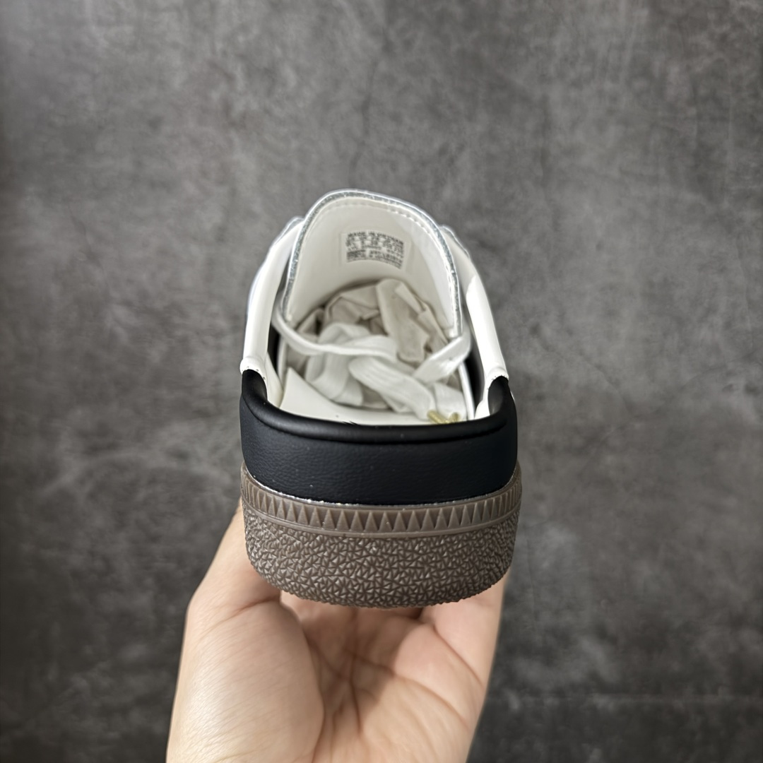 Adidas Originals Samba OG Mule 桑巴舞系列 阿迪达斯 三叶草 低帮休闲拖鞋