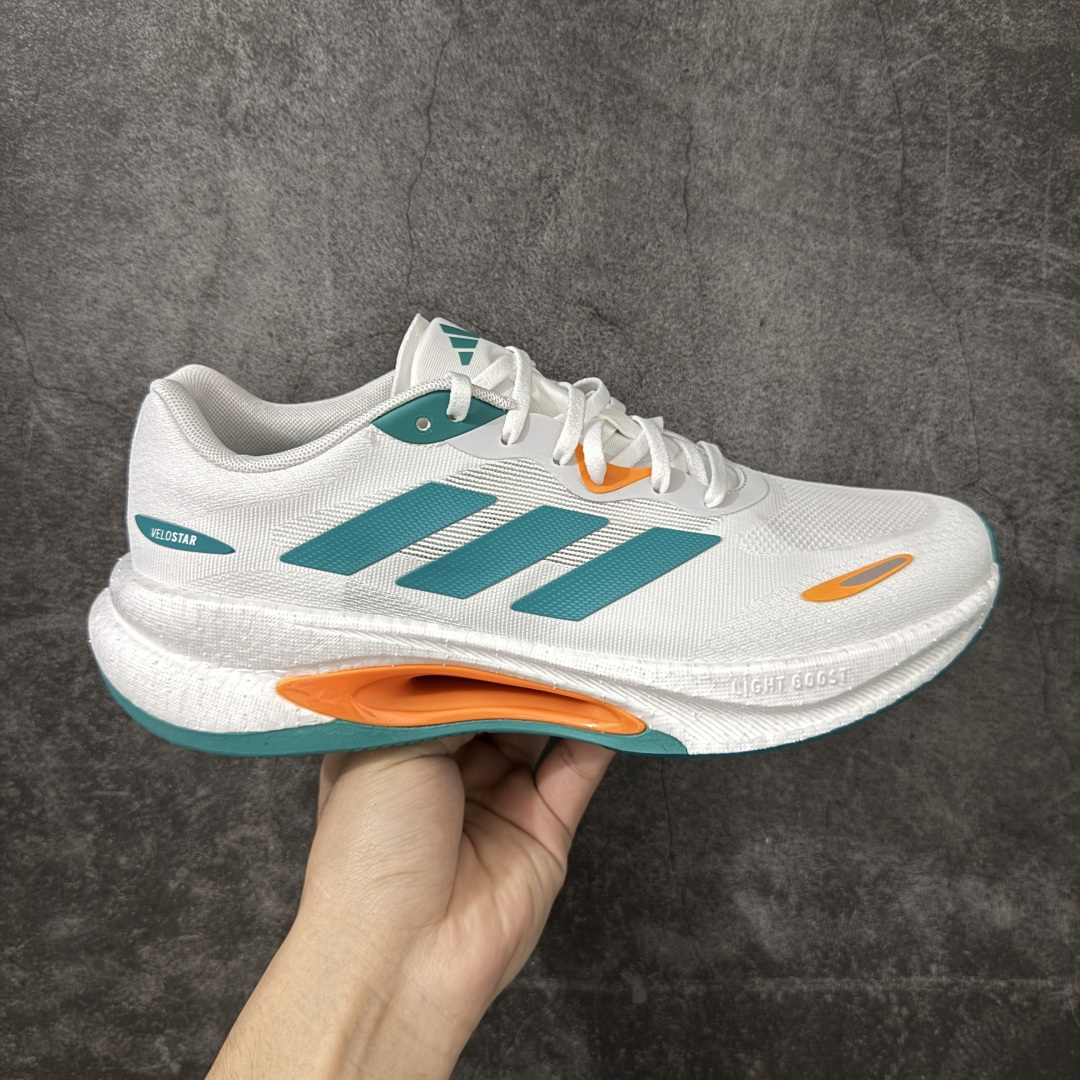 【RS纯原】AD 阿迪 Velostar 超弹力爆米花休闲跑步鞋 KI6018 超轻高弹Boost大底 区别市面先行通货 透气针织鞋面轻便舒适,Boost中底回弹出色 适合日常跑步和休闲穿搭,白色设计百搭实用 尺码:36 36.5 37 38 38.5 39 40 40.5 41 42 42.5 43 44 44.5 45-选品中心
