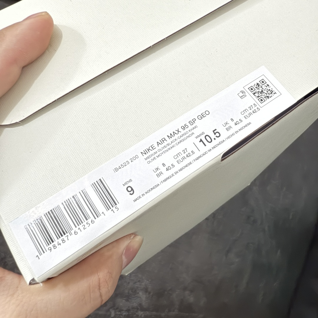 图片[10]-【KZ纯原】UNDEFEATED x Nike Air Max 95 OG Big Bubble 灰蓝色气垫跑鞋 货号：IB4523-200 外贸顶级专供 区别先行版 全部配色原鞋原尺码开发生产 极致还原 全部原厂材料一比一打造 一眼ZP既视感 欢迎对比市场版本 尺码：40 40.5 41 42 42.5 43 44 44.5 45 46 46.5 47.5 48 48.5-莆田鞋