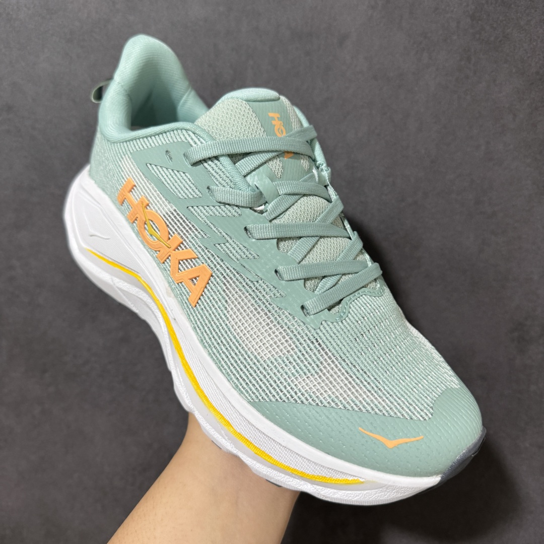 图片[3]-【公司级】HOKA ONE ONE Challenger 8 Wide 舒适柔软透气支撑跑步鞋 男女同款 黑金 货号： 1168717 尺码：36/45-选品中心