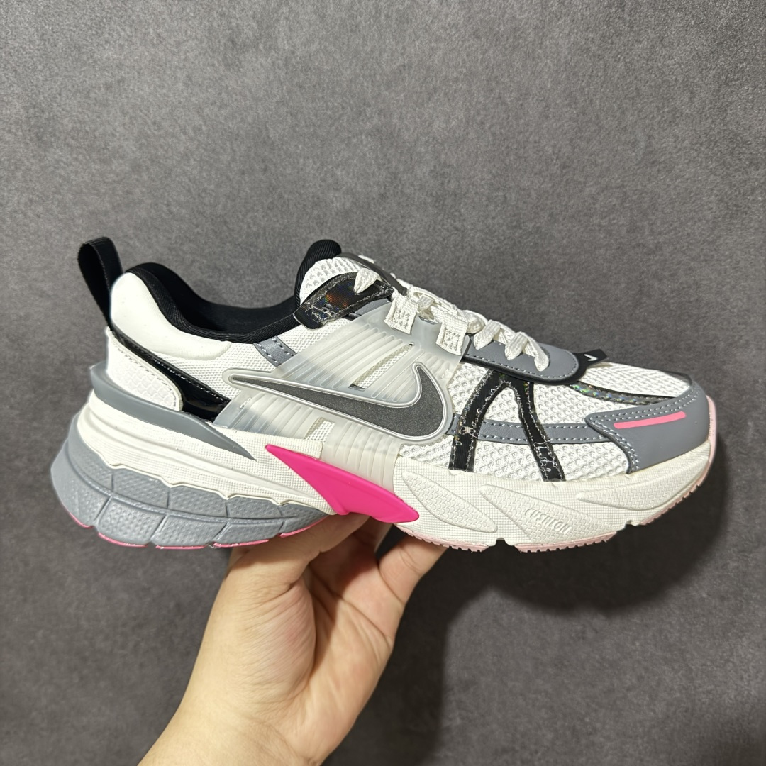 特价【GQ福利】PP版纯原NK V2K Runtekk 减震防滑低帮 复古老爹鞋跑步鞋 材质上使用大面积网眼、皮革、TPU 组成 支撑和透气性肯定不错 中底处由 Cushlon 泡绵打造 货号:FZ5061-100 尺码:36-46-选品中心