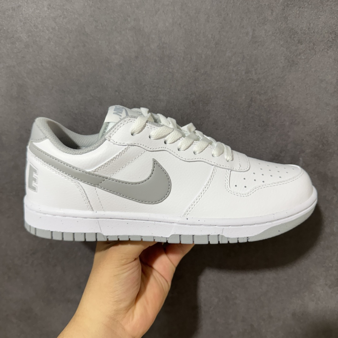 【公司级】Nike Big Low 耐克 简约百搭 減震耐磨 低帮板鞋 货号:355152-106 尺码:36 36.5 37.5 38 38.5 39 40 40.5 41 42 42.5 43 44 45-选品中心