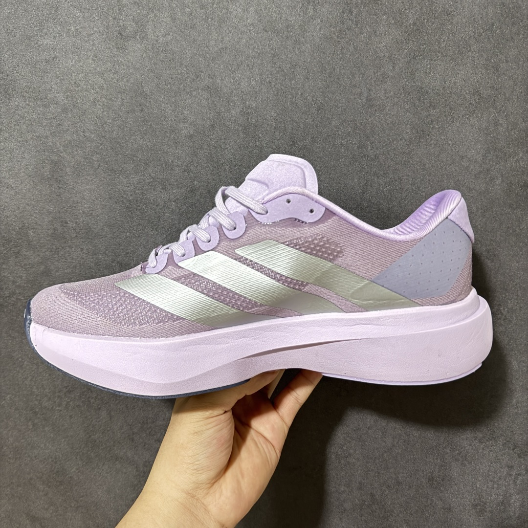 图片[2]-【公司级】阿迪达斯 ADIDAS ADIZERO EVO SL 运动舒适防滑耐磨 低帮跑步鞋 内置碳板 阿迪达斯革新力作!「破纪录轻跑鞋」adiZero Adios Pro EVO 极致轻盈的Lightweight Upper设计,带来近乎裸足的舒适体验。中底采用尖端科技，Lightstrike Pro材料经过精细调校，实现卓越缓震与轻量化的完美结合。#科技与时尚的融合 #阿迪达斯adidas #宝藏鞋子阿迪达斯 #今天只晒鞋 #潮鞋新品体验官 #那些年，那些鞋 #入秋换季先换鞋。 货号：JS4447 尺码：36-46带半码-选品中心