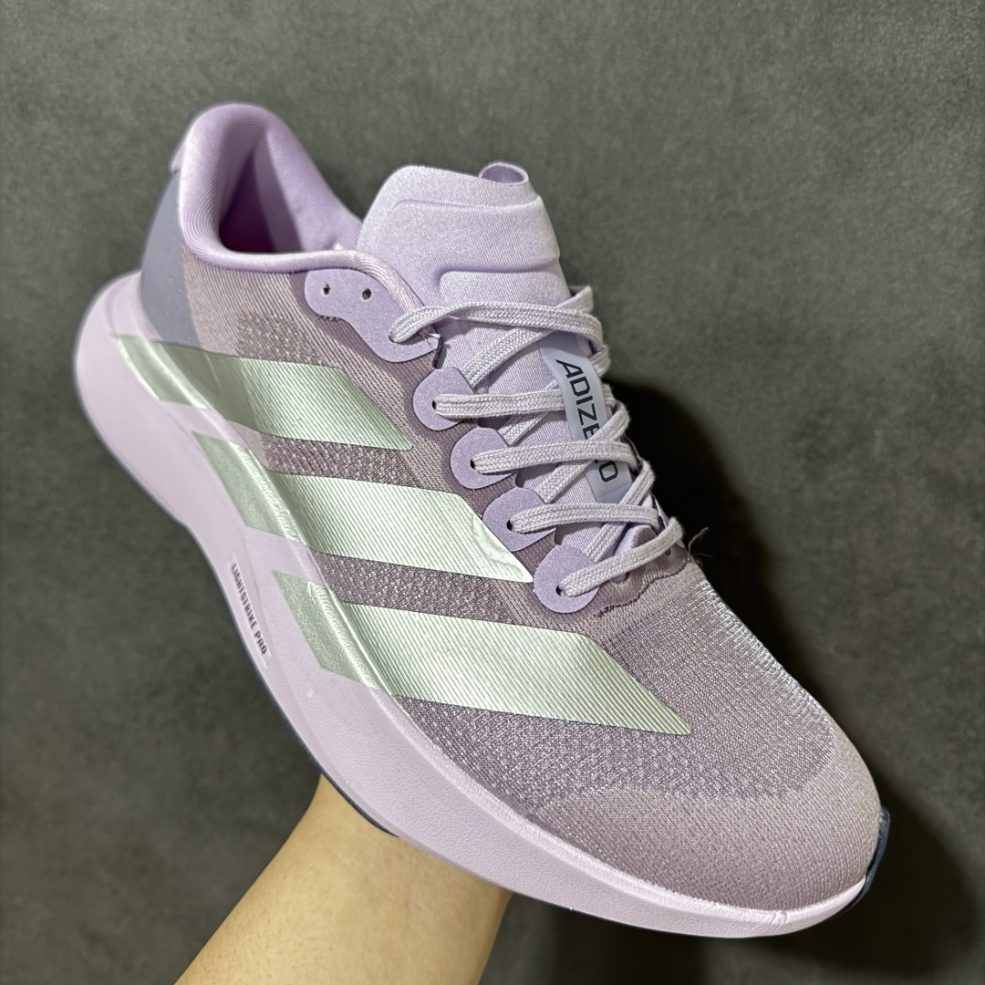 图片[3]-【公司级】阿迪达斯 ADIDAS ADIZERO EVO SL 运动舒适防滑耐磨 低帮跑步鞋 内置碳板 阿迪达斯革新力作!「破纪录轻跑鞋」adiZero Adios Pro EVO 极致轻盈的Lightweight Upper设计,带来近乎裸足的舒适体验。中底采用尖端科技，Lightstrike Pro材料经过精细调校，实现卓越缓震与轻量化的完美结合。#科技与时尚的融合 #阿迪达斯adidas #宝藏鞋子阿迪达斯 #今天只晒鞋 #潮鞋新品体验官 #那些年，那些鞋 #入秋换季先换鞋。 货号：JS4447 尺码：36-46带半码-选品中心