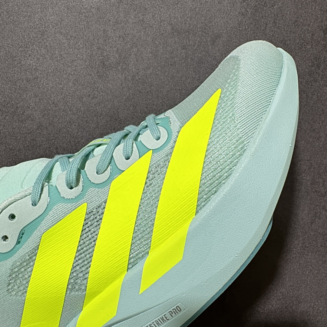 图片[8]-【公司级】阿迪达斯 ADIDAS ADIZERO EVO SL 运动舒适防滑耐磨 低帮跑步鞋 内置碳板 阿迪达斯革新力作!「破纪录轻跑鞋」adiZero Adios Pro EVO 极致轻盈的Lightweight Upper设计,带来近乎裸足的舒适体验。中底采用尖端科技，Lightstrike Pro材料经过精细调校，实现卓越缓震与轻量化的完美结合。#科技与时尚的融合 #阿迪达斯adidas #宝藏鞋子阿迪达斯 #今天只晒鞋 #潮鞋新品体验官 #那些年，那些鞋 #入秋换季先换鞋。 货号：JS4508 尺码：36-46带半码-选品中心