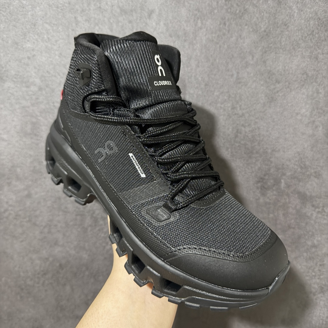 图片[3]-【公司级】On/昂跑 Cloudrock Mid WP户外登山徒步系列 低帮 中帮 上新 1 ：1 还原 品质细节经得起验证 价格漂亮同时 品质依然在线 内卷行情拼的就是价格品质 库存充足保证不断码 心冲冲冲 货号：3WF10161043 尺码：36-45半-选品中心