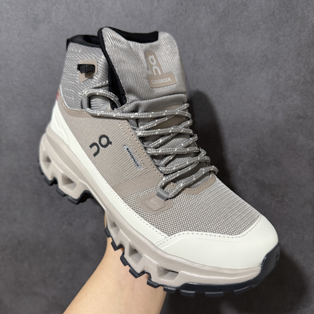 图片[3]-【公司级】On/昂跑 Cloudrock Mid WP户外登山徒步系列 低帮 中帮 上新 1 ：1 还原 品质细节经得起验证 价格漂亮同时 品质依然在线 内卷行情拼的就是价格品质 库存充足保证不断码 心冲冲冲 货号：3WF10163318 尺码：36-45半-选品中心