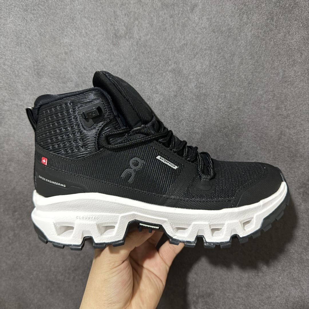 【公司级】On/昂跑 Cloudrock Mid WP户外登山徒步系列 低帮 中帮 上新 1 :1 还原 品质细节经得起验证 价格漂亮同时 品质依然在线 内卷行情拼的就是价格品质 库存充足保证不断码 心冲冲冲 货号:3WF10161043 尺码:36-45半-选品中心