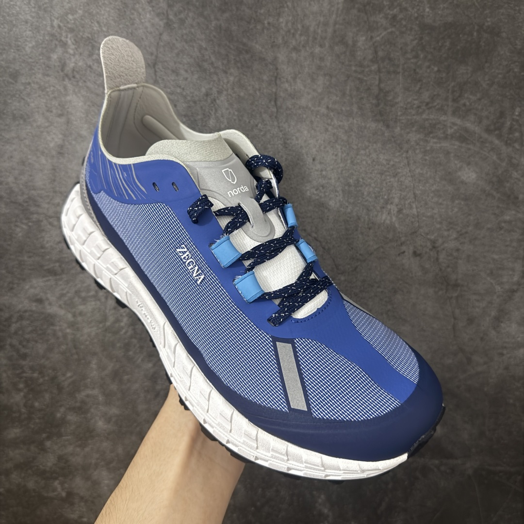 图片[3]-【纯原M版】外贸专供ZEGNA x Norda 诺达 001 Sneaker0111 杰尼亚联名 网面越野跑步鞋 加拿大高端品牌 官方售价2K+ 运动通勤皆宜 非常时尚小众且具有功能性的一款跑鞋 尺码：36-45 含半码-选品中心