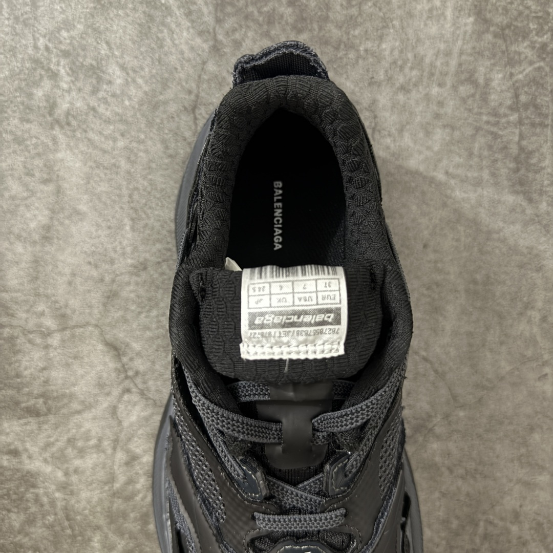 图片[8]-【VG纯原】Balenciaga巴黎世家26代 Jet 压纹印花 圆头厚底4.25cm 低帮 老爹鞋 男款 黑色 市场老牌巴黎世家大厂出品 品质价格无需多言 原鞋原材料打造 一比一细节还原 此款相对之前款式轻质很多 超厚鞋底增高4-5cm 高街风格-选品中心