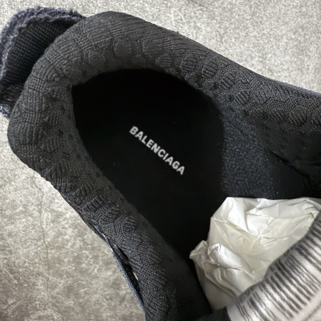 图片[8]-【VG纯原】Balenciaga巴黎世家26代 Jet 压纹印花 圆头厚底4.25cm 低帮 老爹鞋 男款 黑色 市场老牌巴黎世家大厂出品 品质价格无需多言 原鞋原材料打造 一比一细节还原 此款相对之前款式轻质很多 超厚鞋底增高4-5cm 高街风格-选品中心