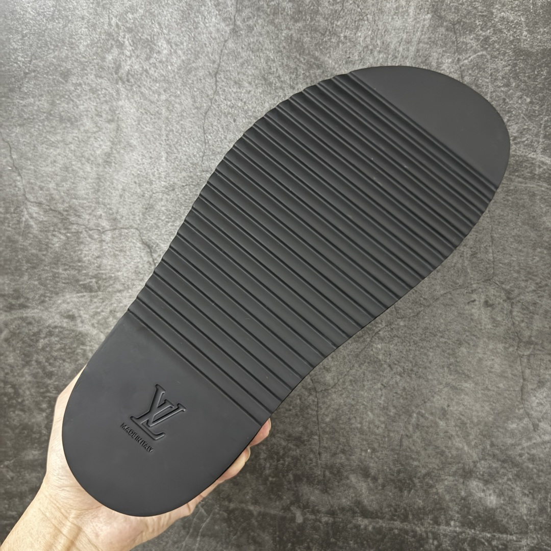 图片[9]-【佛山超A版】Louis Vuitton Easy LV皮革拼接博肯半包头拖鞋凉鞋全网首发 原版开发纳米级复刻独家私模大底内里采用全粒面头层牛皮原厂进口特A9级真正1：1老花鞋面（9级为最顶面料）印花对点对位定制电镀五金整体还原度95%以上经典老花永不过时！原版发售9800+ 尺码：383940414243444546-选品中心