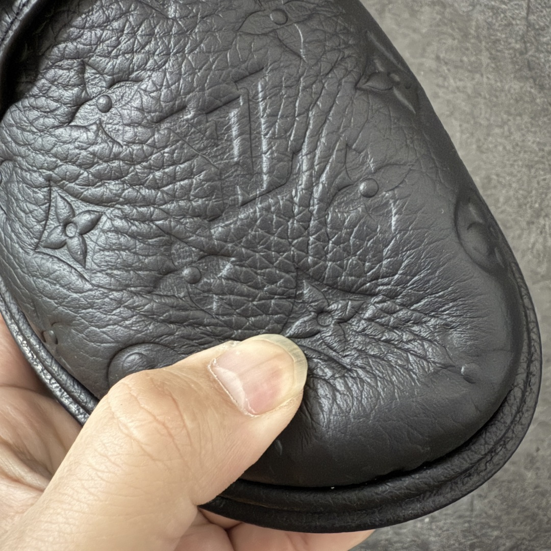 图片[7]-【佛山超A版】Louis Vuitton Easy LV皮革拼接博肯半包头拖鞋凉鞋全网首发 原版开发纳米级复刻独家私模大底内里采用全粒面头层牛皮原厂进口特A9级真正1：1老花鞋面（9级为最顶面料）印花对点对位定制电镀五金整体还原度95%以上经典老花永不过时！原版发售9800+ 尺码：383940414243444546-选品中心