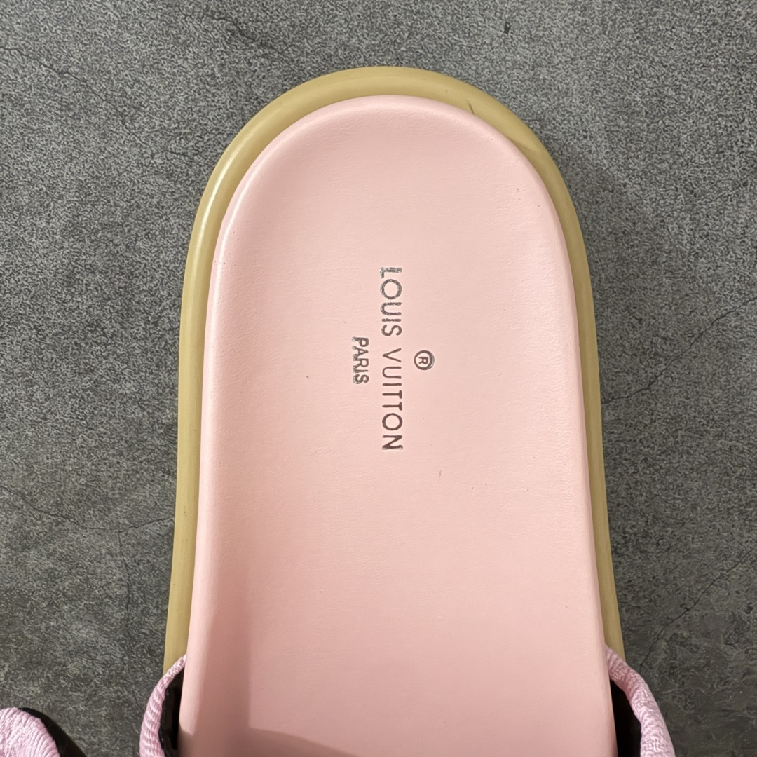 图片[8]-【广东礼盒版本】LOUIS VUITTON | 路易威登2024 𝐬𝐬💛春夏最新爆款魔术贴系列 情侣款厚底拖鞋 原版全套礼盒包装 鞋面：LV进口5D打印花布，牛皮内里 大底：原版开模大底 尺码： 35-40-选品中心