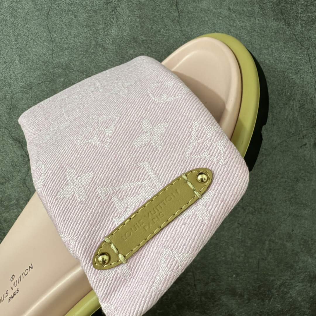 图片[6]-【广东礼盒版本】LOUIS VUITTON | 路易威登2024 𝐬𝐬💛春夏最新爆款魔术贴系列 情侣款厚底拖鞋 原版全套礼盒包装 鞋面：LV进口5D打印花布，牛皮内里 大底：原版开模大底 尺码： 35-40-选品中心