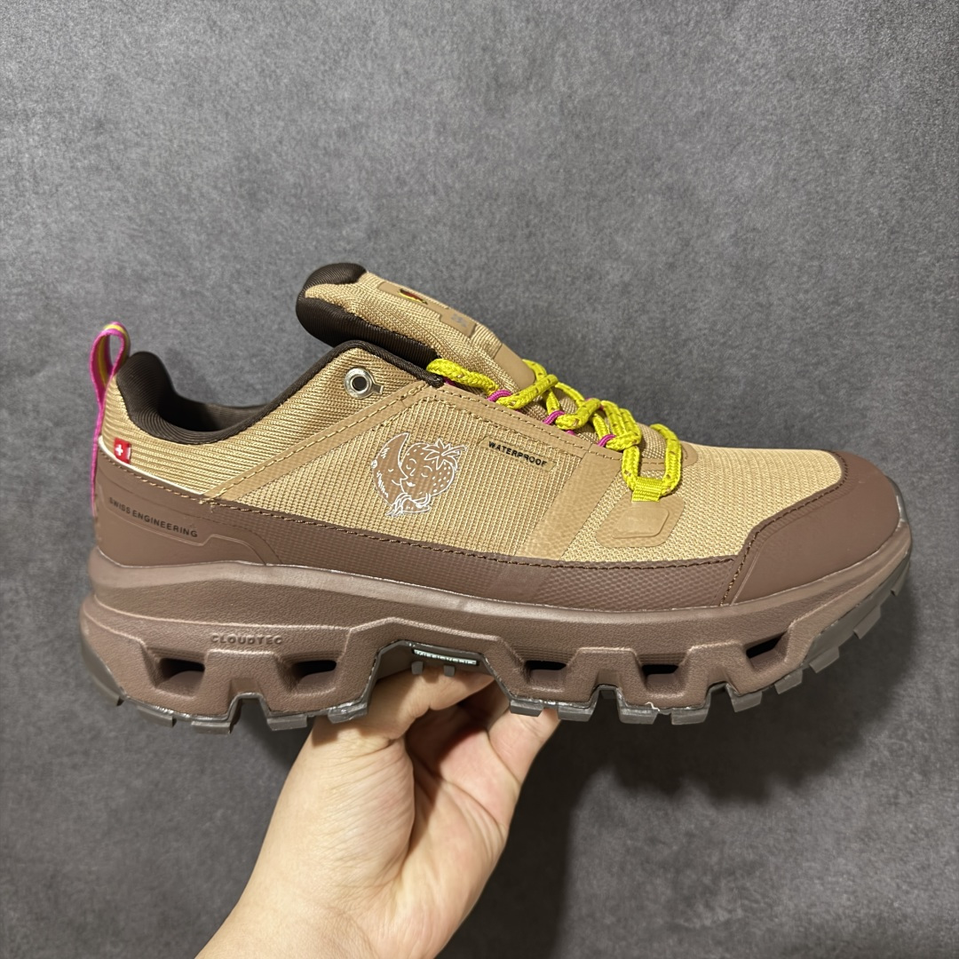 【公司级】On/昂跑 Cloudrock Low WP SHF户外登山徒步系列 低帮 中帮 上新 1 ：1 还原 品质细节经得起验证 价格漂亮同时 品质依然在线 内卷行情拼的就是价格品质 库存充足保证不断码 心冲冲冲 货号：3WG11115556 尺码：36-45半-选品中心