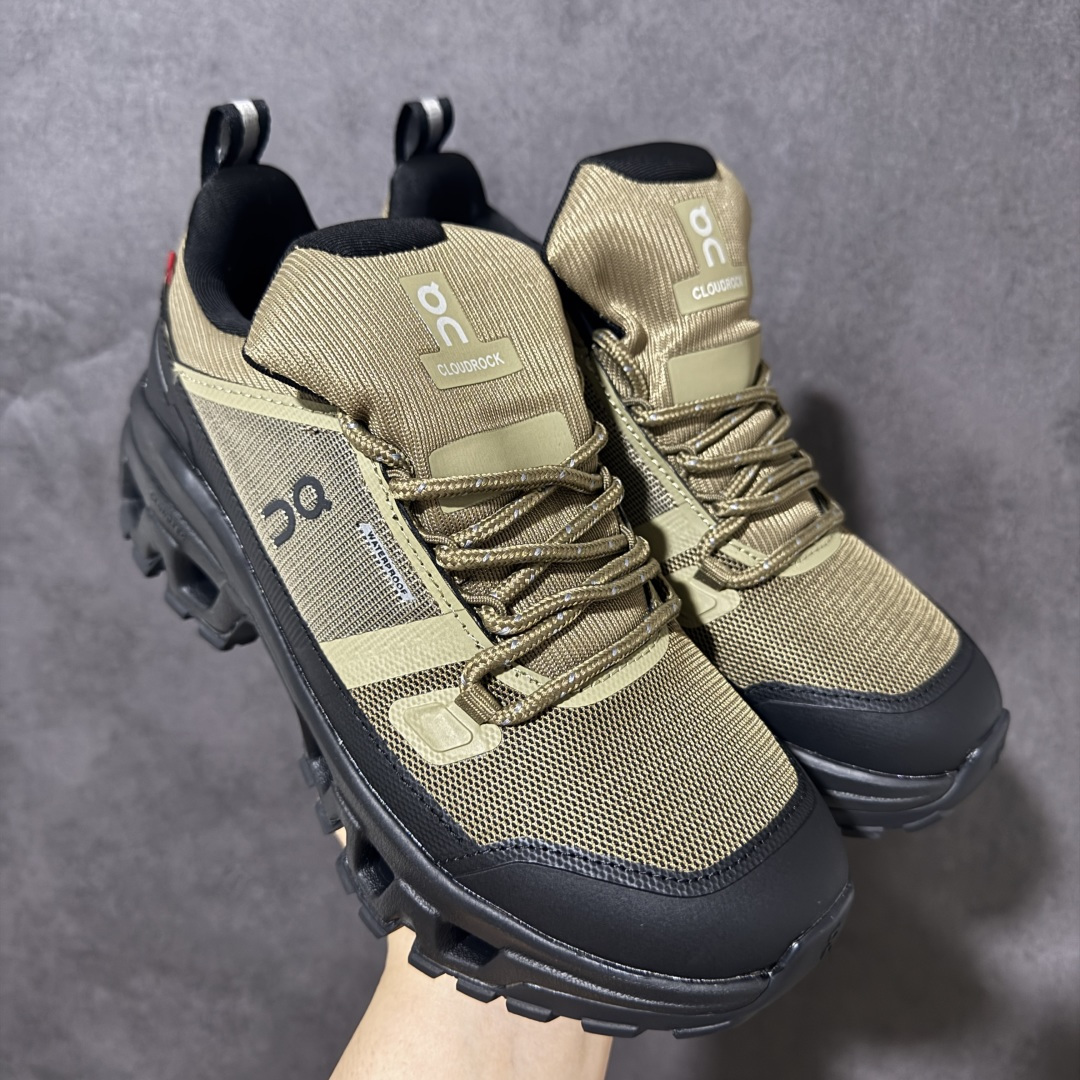 【公司级】On/昂跑 Cloudrock Low WP SHF户外登山徒步系列 低帮 中帮 上新 1 ：1 还原 品质细节经得起验证 价格漂亮同时 品质依然在线 内卷行情拼的就是价格品质 库存充足保证不断码 心冲冲冲 尺码：36-45半-选品中心