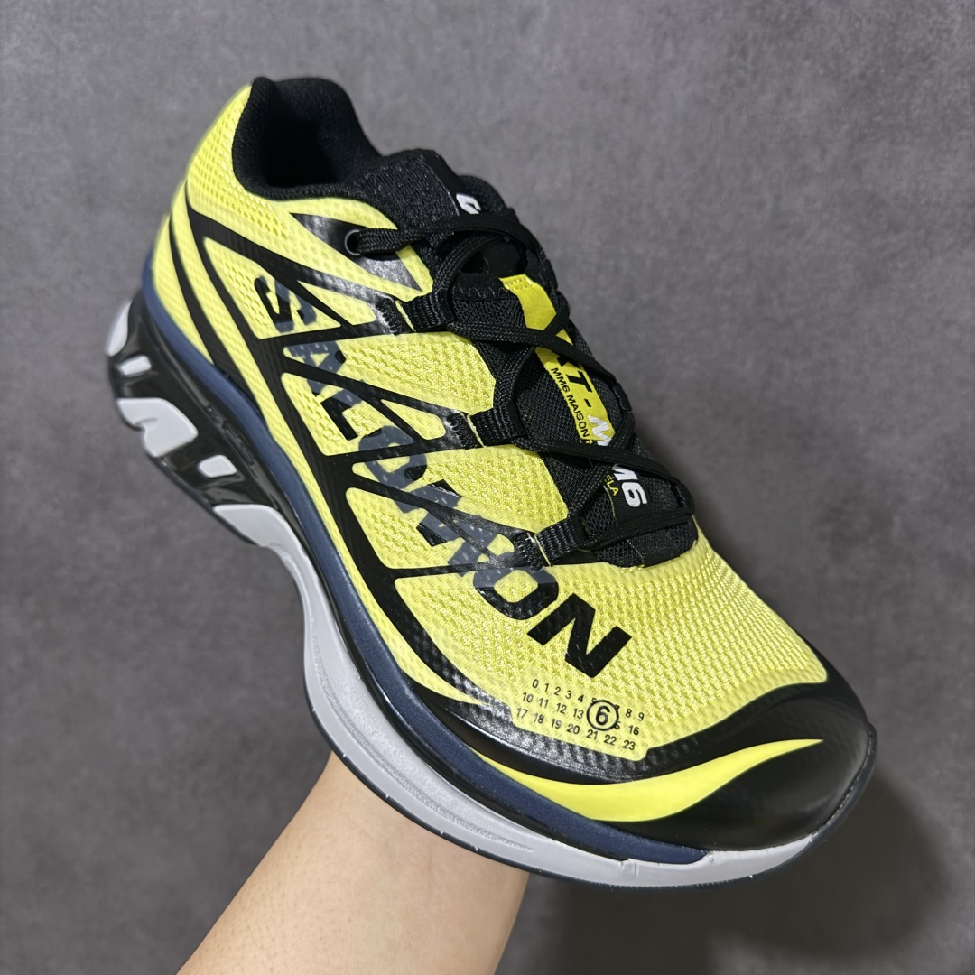 图片[3]-【CY版本】MM6 x SALOMON联名网面低帮休闲鞋通勤运动鞋单鞋 本次全新打造XT-MM6系列，鞋身处饰有巨型Salomon logo，鞋头处 MM6 数字标志彰显合作身份。XT-MM6推出三种配色：纯白搭配黑色细节、全黑点缀银色，以及亮红色与黑色组合的版本。ACS PRO则提供两款选择——从色渐变至灰色的清爽设计，另一款则采用高饱和度的黄黑撞色，赋予整体造型更强的视觉张力。 货号：480394-27 尺码：36-45半-选品中心