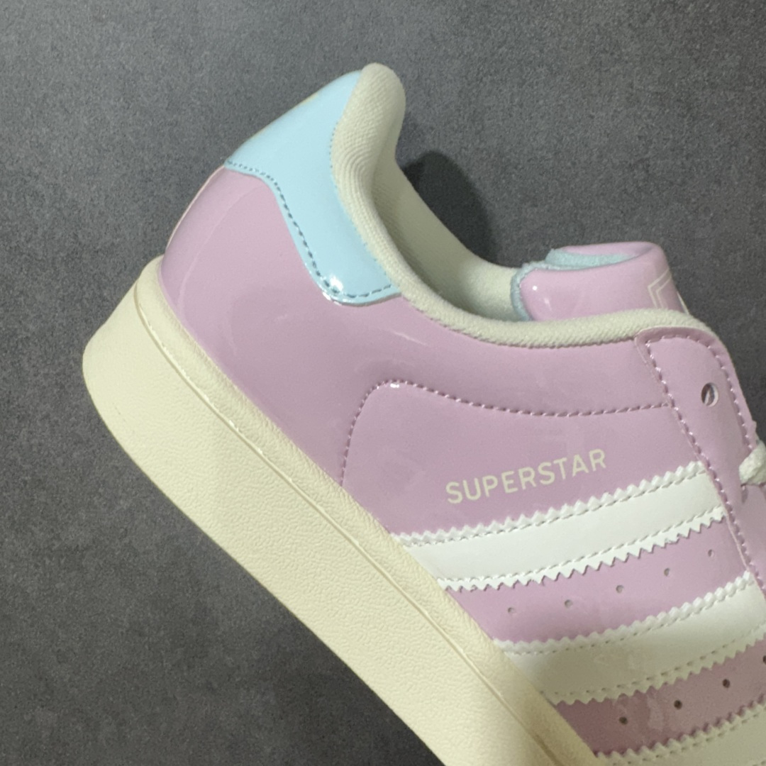 图片[7]-【公司级】Adidas Originals Superstar II全新配色 贝壳头休闲板鞋 独家控货 平台正单 全鞋百分百原材料 全鞋电脑针车 Logo针车间距针数原版一致 皮料切割冲裁零瑕疵 原鞋一致含胶量大底 原盒中文内外标 大几率过验 不对比市面只对比原鞋 只服务最高端市场 货号：KI8053 尺码：35.5 36 36.5 37 38 38.5 39 40-选品中心
