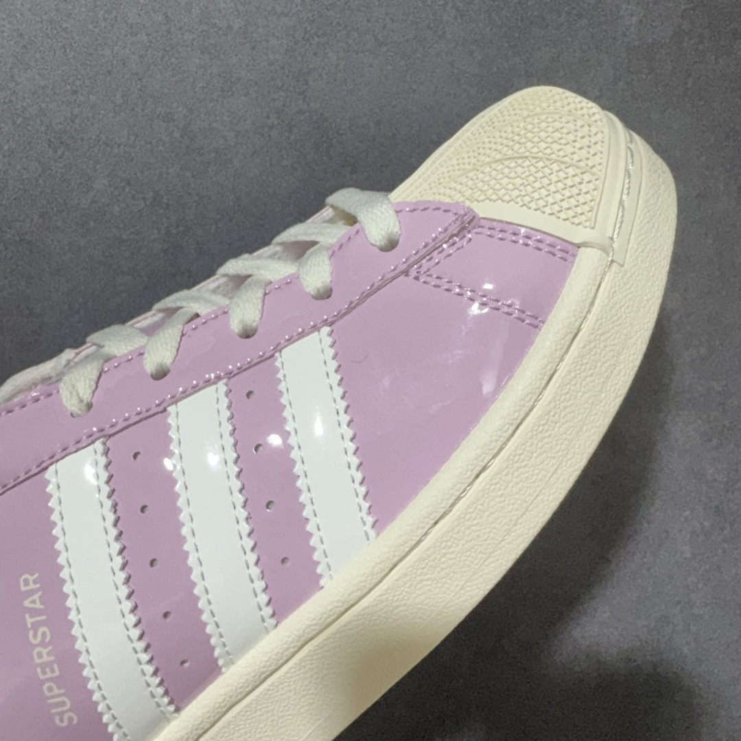 图片[8]-【公司级】Adidas Originals Superstar II全新配色 贝壳头休闲板鞋 独家控货 平台正单 全鞋百分百原材料 全鞋电脑针车 Logo针车间距针数原版一致 皮料切割冲裁零瑕疵 原鞋一致含胶量大底 原盒中文内外标 大几率过验 不对比市面只对比原鞋 只服务最高端市场 货号：KI8053 尺码：35.5 36 36.5 37 38 38.5 39 40-选品中心
