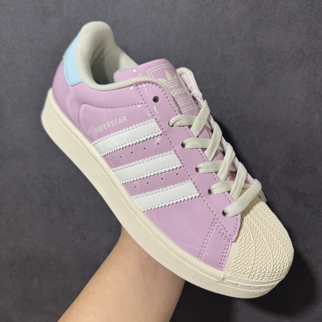 图片[3]-【公司级】Adidas Originals Superstar II全新配色 贝壳头休闲板鞋 独家控货 平台正单 全鞋百分百原材料 全鞋电脑针车 Logo针车间距针数原版一致 皮料切割冲裁零瑕疵 原鞋一致含胶量大底 原盒中文内外标 大几率过验 不对比市面只对比原鞋 只服务最高端市场 货号：KI8053 尺码：35.5 36 36.5 37 38 38.5 39 40-选品中心