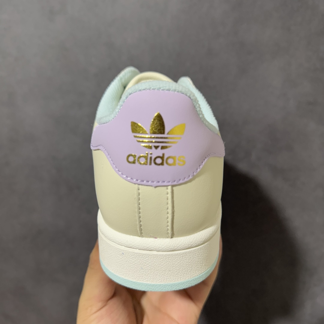 图片[4]-【公司级】Adidas Originals Superstar II全新配色 贝壳头休闲板鞋 独家控货 平台正单 全鞋百分百原材料 全鞋电脑针车 Logo针车间距针数原版一致 皮料切割冲裁零瑕疵 原鞋一致含胶量大底 原盒中文内外标 大几率过验 不对比市面只对比原鞋 只服务最高端市场 货号：KJ0445 尺码：35.5 36 36.5 37 38 38.5 39 40-选品中心