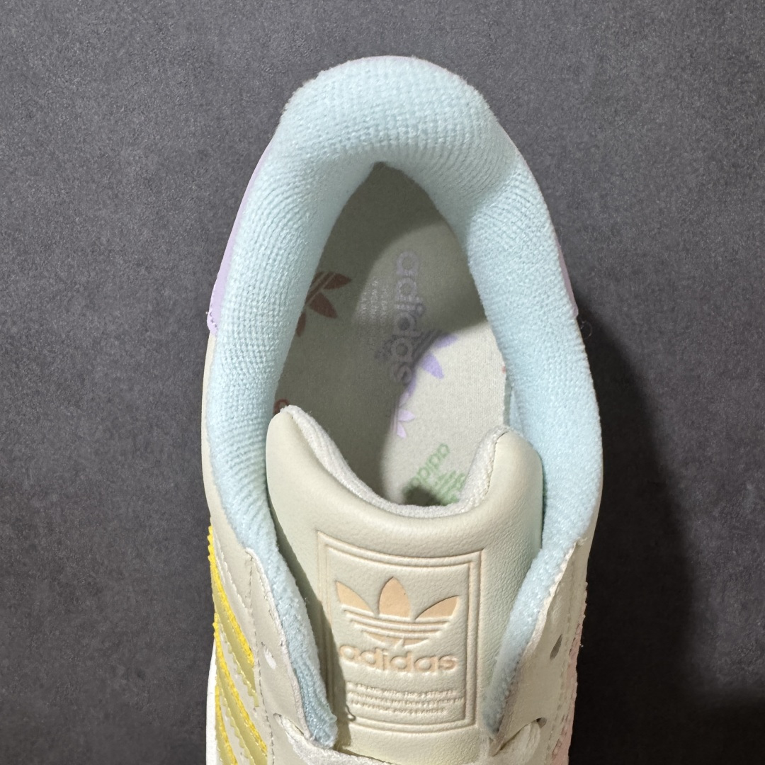 图片[6]-【公司级】Adidas Originals Superstar II全新配色 贝壳头休闲板鞋 独家控货 平台正单 全鞋百分百原材料 全鞋电脑针车 Logo针车间距针数原版一致 皮料切割冲裁零瑕疵 原鞋一致含胶量大底 原盒中文内外标 大几率过验 不对比市面只对比原鞋 只服务最高端市场 货号：KJ0445 尺码：35.5 36 36.5 37 38 38.5 39 40-选品中心