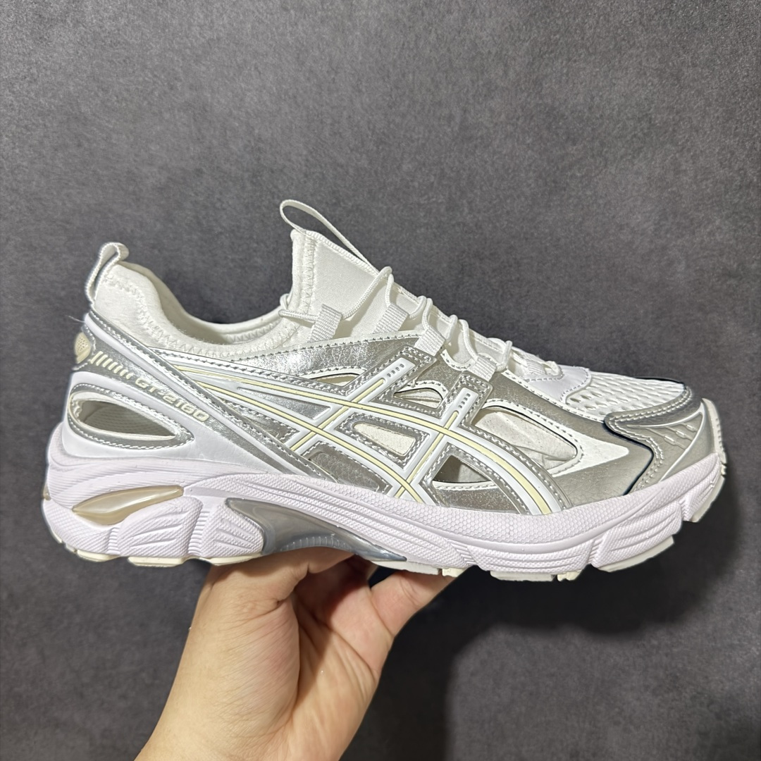 【公司级】亚瑟士（ASICS）GT-2160系列GEL技术嵌件运动鞋缓冲户外运动休闲慢跑鞋。 鞋型沿用 2000 年代中期至 2010 年代末期ASICS 广泛使用的分段式结构，并搭载独家 GEL 缓震胶科技。 货号：1203A903-100 尺码：36-45-选品中心