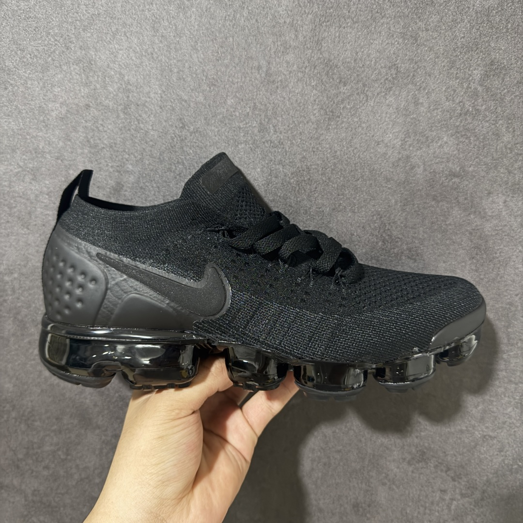 【公司级】耐克Nike Air VaporMax 2.0 Flyknit 全掌大气垫透气跑步鞋 货号：942842-009 尺码：36 36.5 37.5 38 38.5 39 40 40.5 41 42 42.5 43 44 45-选品中心