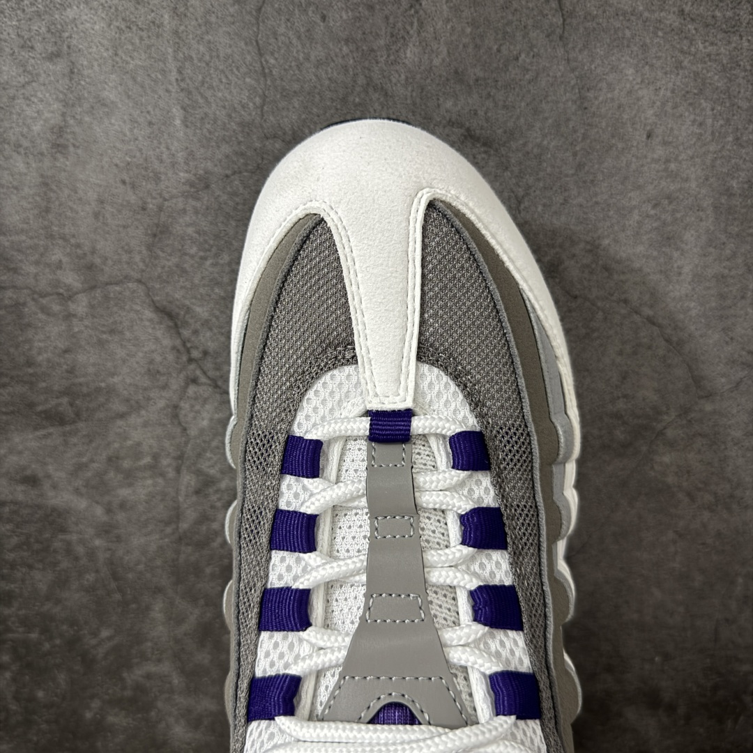 图片[5]-【KZ2.0版本】Nike Air Max 95 绿灰白 货号：HJ5996-100 外贸顶级专供 区别先行版 全部配色原鞋原尺码开发生产 极致还原 全部原厂材料一比一打造 一眼ZP既视感 欢迎对比市场版本 尺码：40 40.5 41 42 42.5 43 44 44.5 45 46 46.5 47.5 48 48.5-选品中心